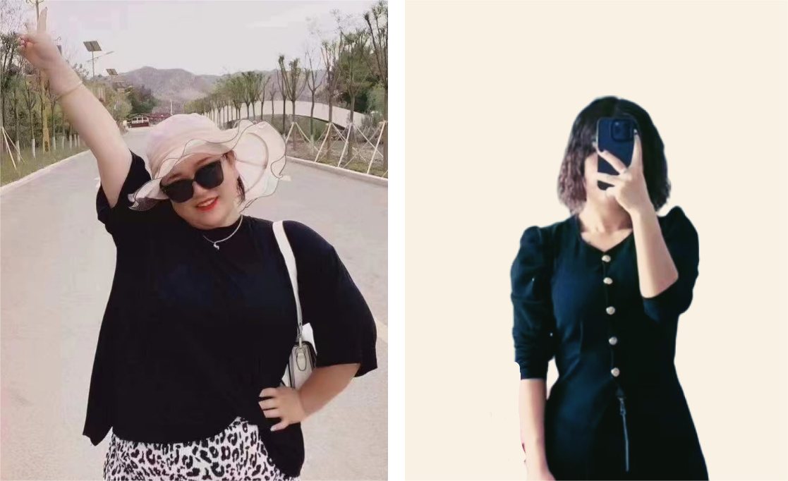 从“重量级”变“女神级”在丽减美瘦吧减肥塑形成功